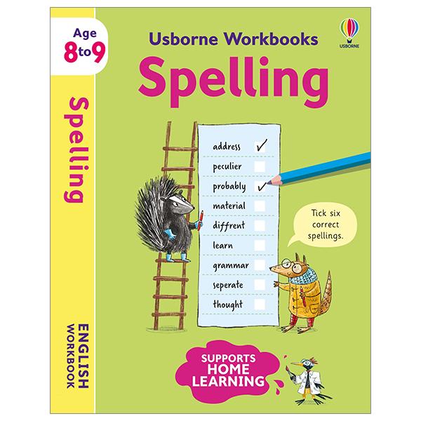 Usborne Workbooks Spelling 8-9