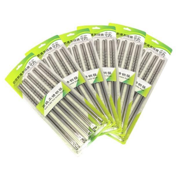 Đũa i nốc xịn 304 cực bền đẹp sang trọng