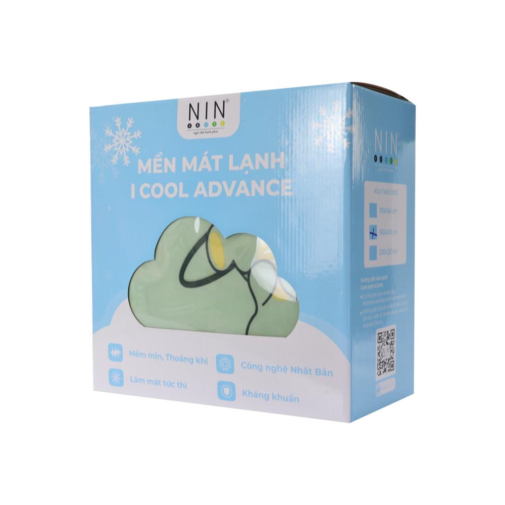 [CHĂN HÈ MÁT LẠNH] Mền lạnh I Cool Advance NIN House NM8029 1m6x2m1 | Chần Ice Silk lạnh như tencel