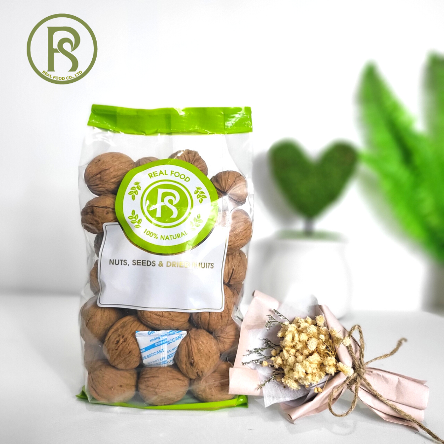 Hạt Óc Chó Nguyên Vỏ Nhập Khẩu Real Food