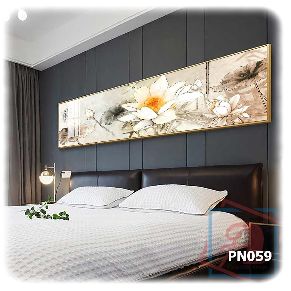 Tranh canvas khổ lớn trang trí phòng ngủ - PN059