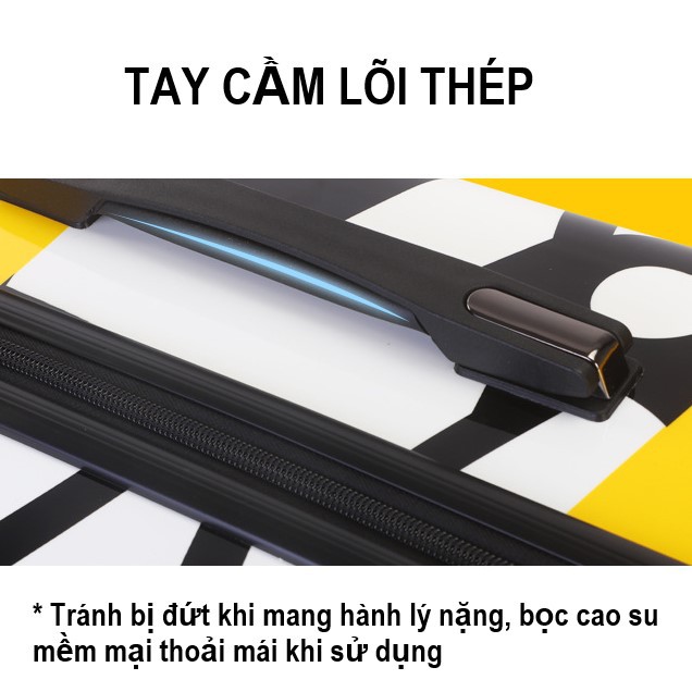 Vali QUẢNG CHÂU B.duck Original. Cao cấp. Dáng Vuông SIZE 20/24 INCH