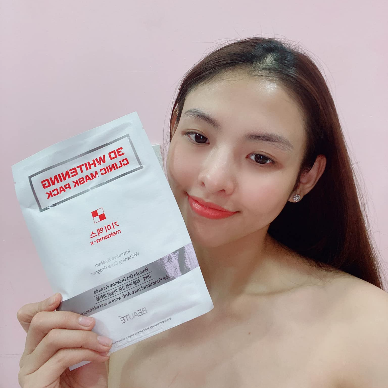 MẶT NẠ TRẮNG DA, CHỐNG NHĂN Melasma_X 3D WHITENING CLINIC MASK PACK