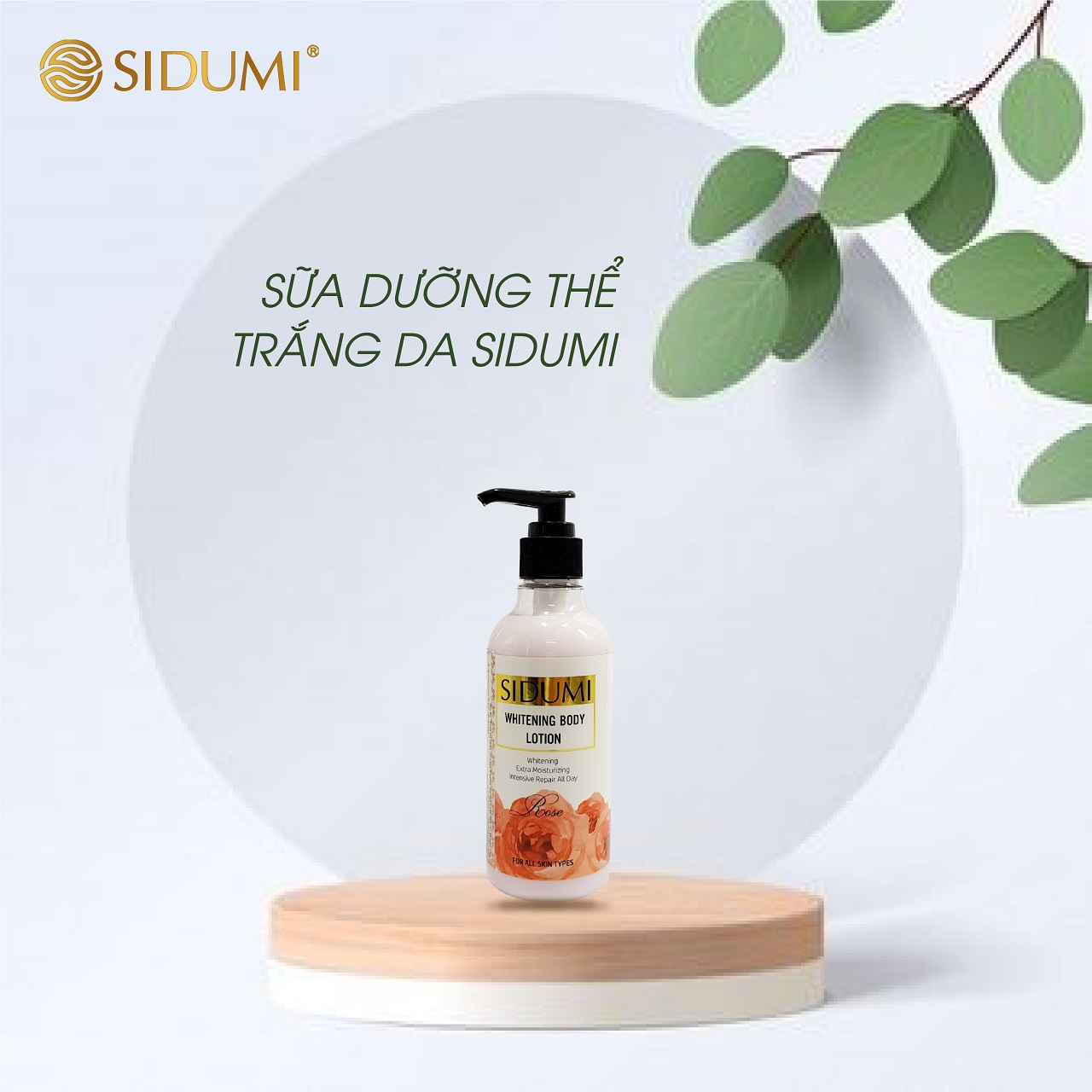 Sữa Dưỡng Thể Trắng Da Sidumi - SDM 606