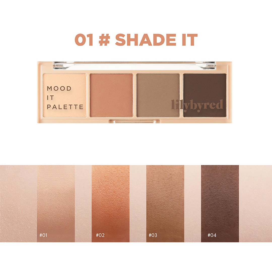 Bảng Phấn Mắt LILYBYRED Mood It Palette