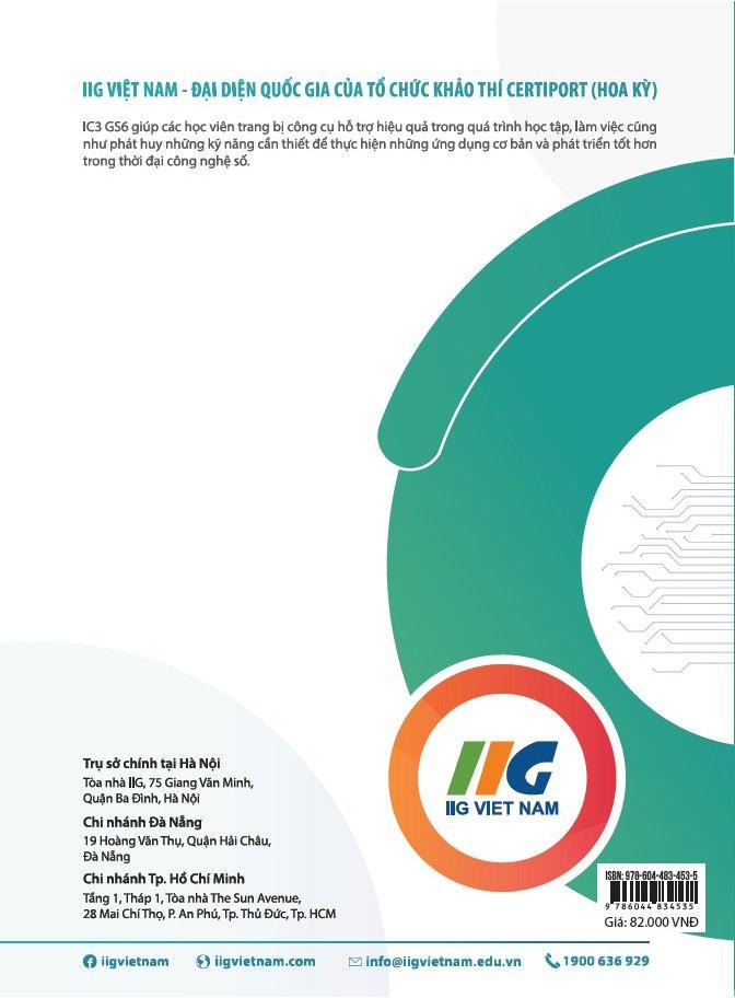 Tăng Cường Tin Học Quốc Tế - IC3-GS6 Level 1 - Digital Literacy (Tái Bản 2024)