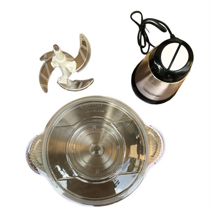 Máy Xay Thịt Chefman Cối Inox 4 Lưỡi Đa Năng Công Suất 300W - Khả Năng Hoạt Động Mạnh Mẽ