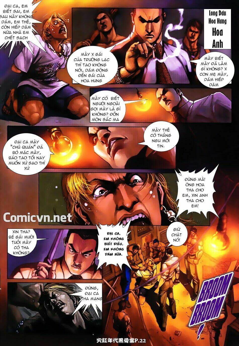 hỏa hồng niên đại hắc cốt đường chapter 8 6