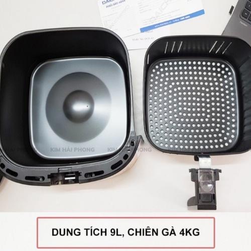 Nồi chiên không dầu DAICHIPRO DCP-A9 9 lít, bếp chiên chính hãng công nghệ Rapid Air - Hàng chính hãng