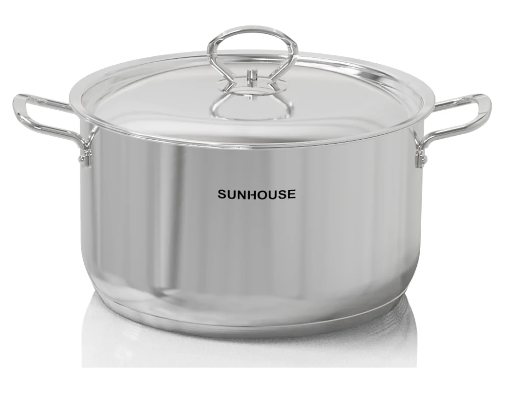 Bộ Nồi Inox 304 5 Đáy Sunhouse SHG503 - Hàng chính hãng