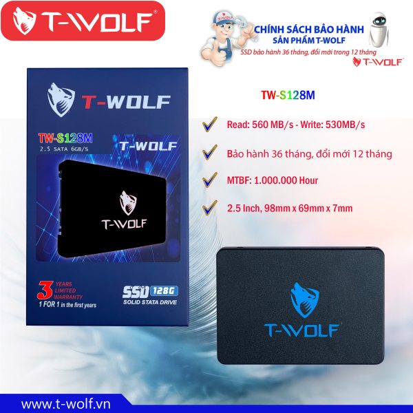 SSD T-Wolf TW-S128M HÀNG NHẬP KHẨU