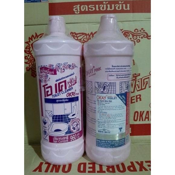 TẨY BỒN CẦU- TOILET THÁI LAN OKAY 960 ML