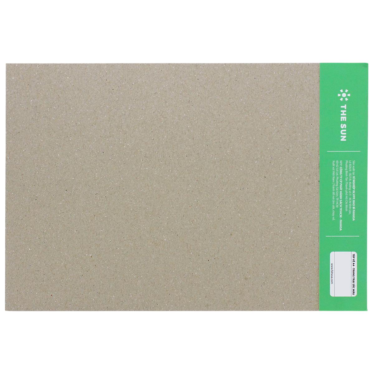 Tập Vẽ A4 - 40 Trang 120gsm - The Sun - Trang Trại Sắc Màu