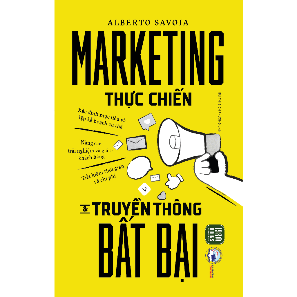 Cuốn Sách Marketing- Bán Hàng Hay- Marketing Thực Chiến & Truyền Thông Bất Bại