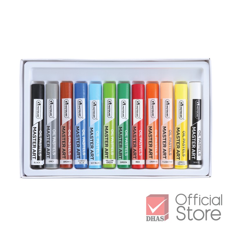 Bút sáp dầu Masterart Oil Pastels 12, 16, 25 màu