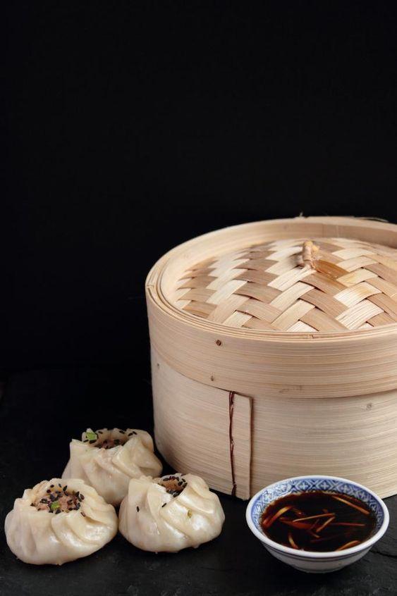 Xửng hấp bánh bao, xửng hấp bằng tre D20cm