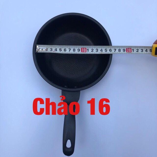 CHẢO ĐUN TỪ CHỐNG DÍNH 3 ĐÁY FIVESTAR CAO CẤP ĐỦ SIZE TỪ 16-30 CM