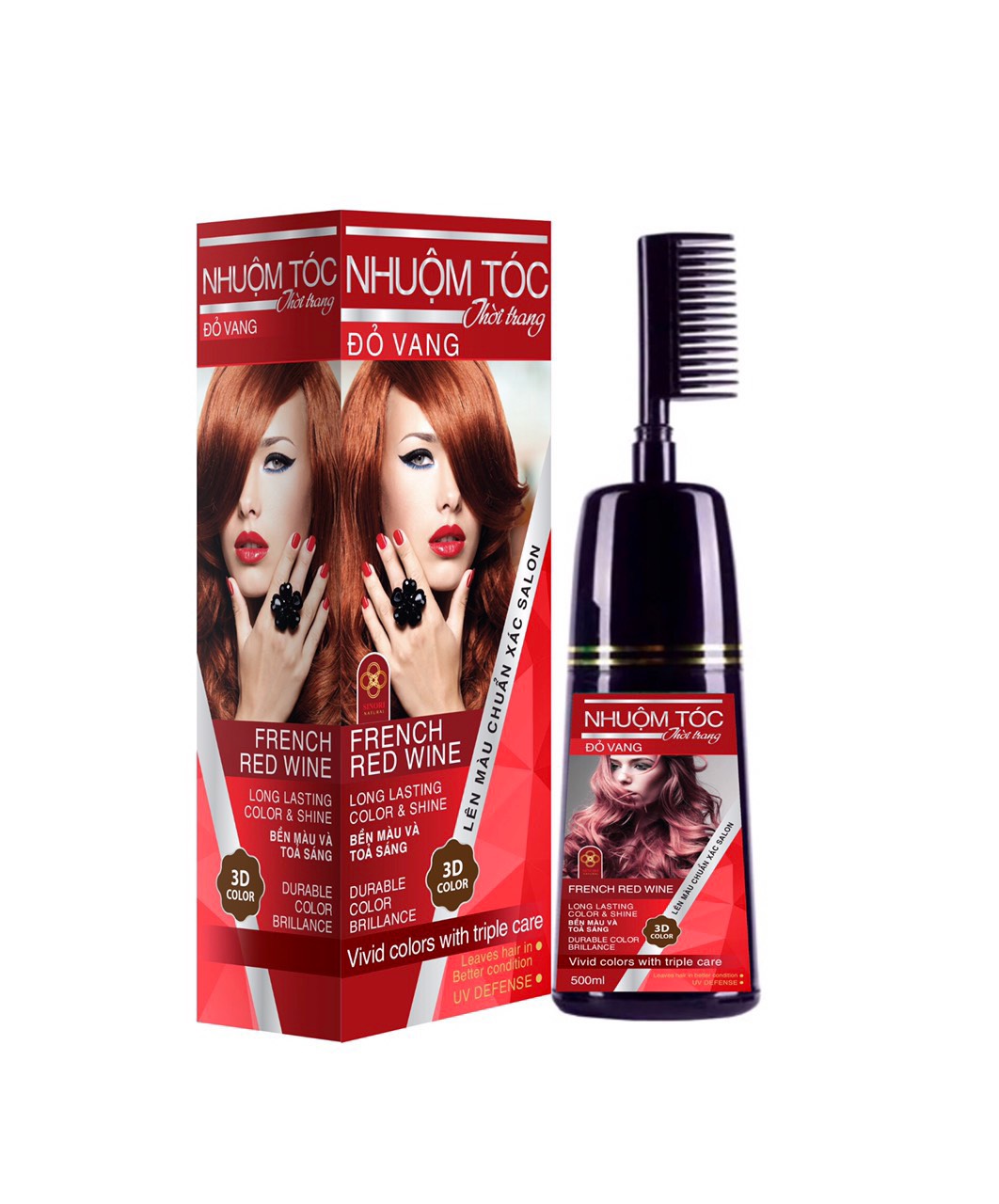 Nhuộm Tóc Thời Trang SINORI 500ml Không Cần Tẩy Tóc