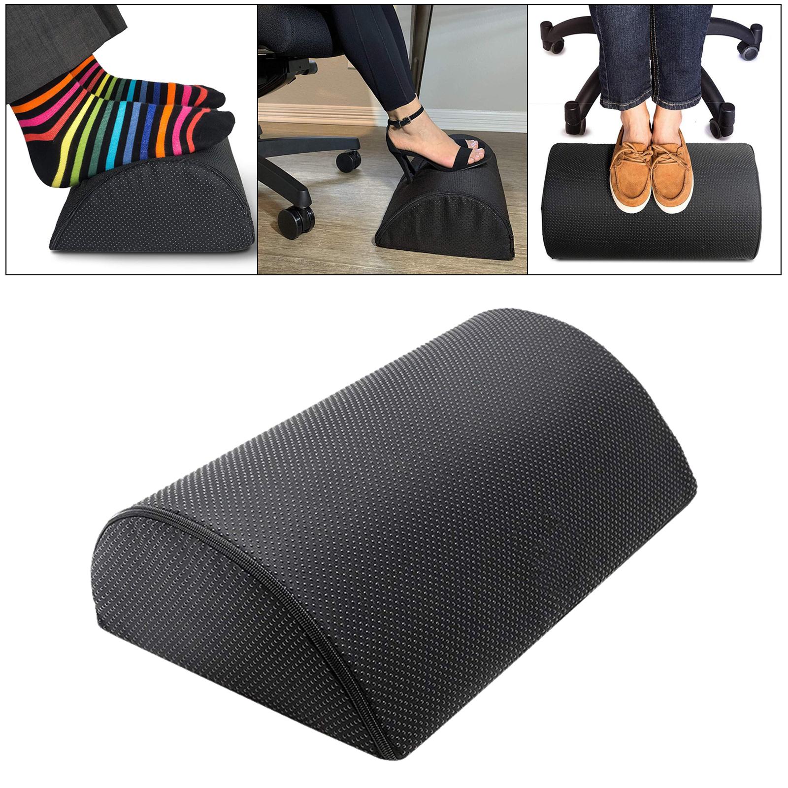 Foot Rest Pillow Cushion Travel Office Home Leg Up Footrest