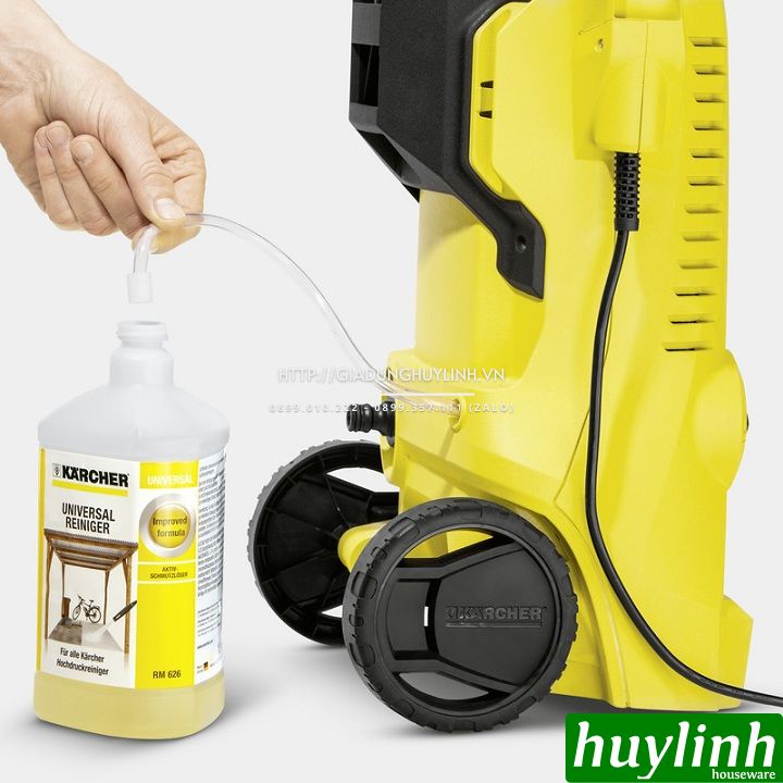 Máy xịt rửa xe cao áp Karcher K2 Power Control - Sản xuất tại Đức - Hàng chính hãng