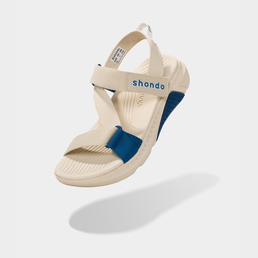 Giày SHONDO Sandals F7 racing be phối xanh dương F7R2530