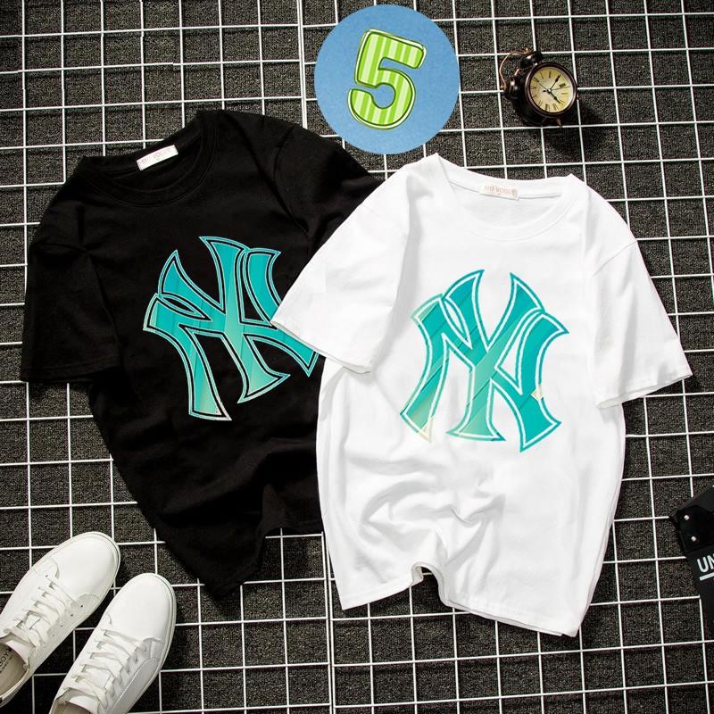 Album 52 - Bst áo thun unisex nam nữ form rộng thời trang NY đẹp vải dày mịn