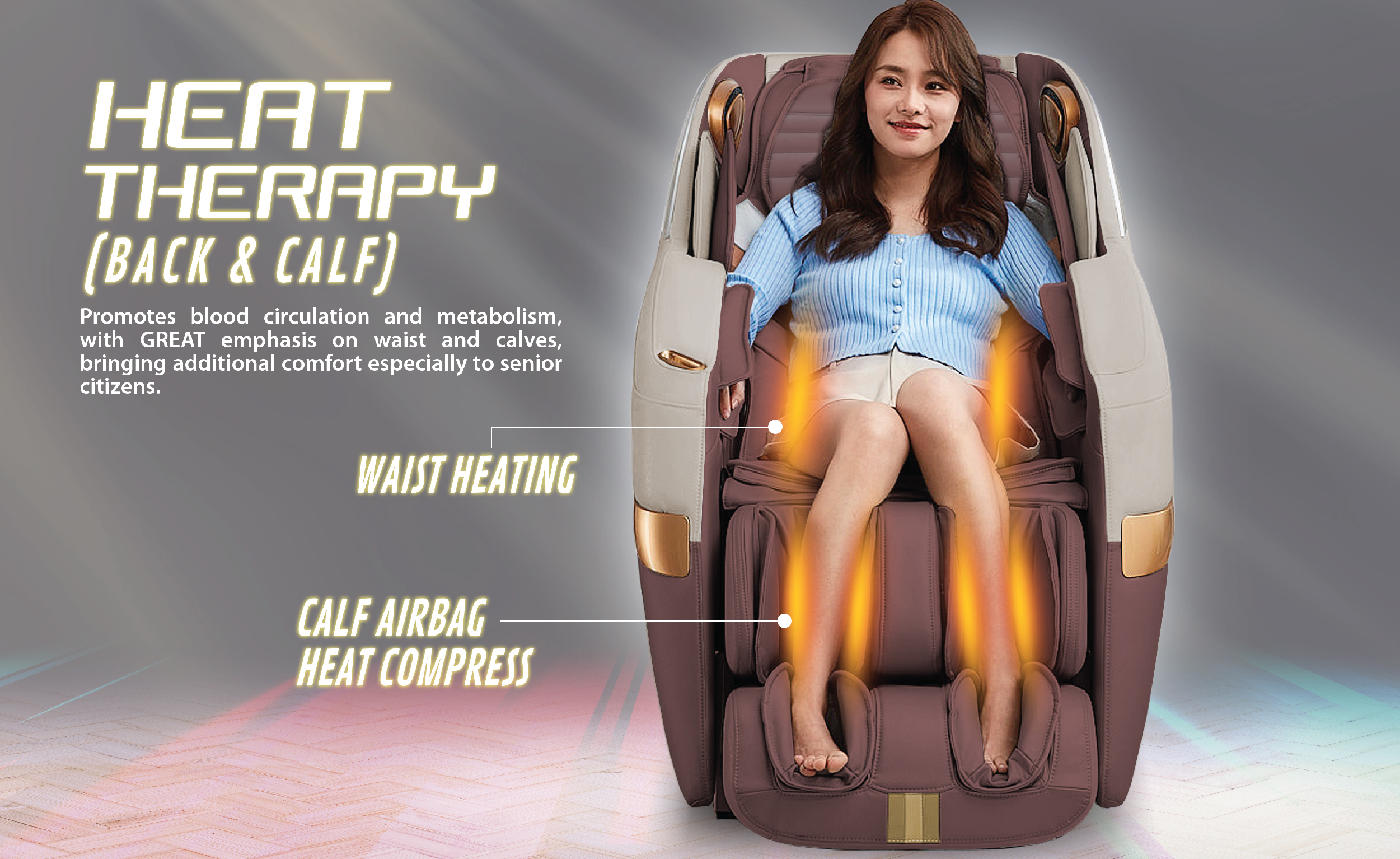 Ghế Massage Toàn Thân S5 SuperChair | 3 năm bảo hành chính hãng