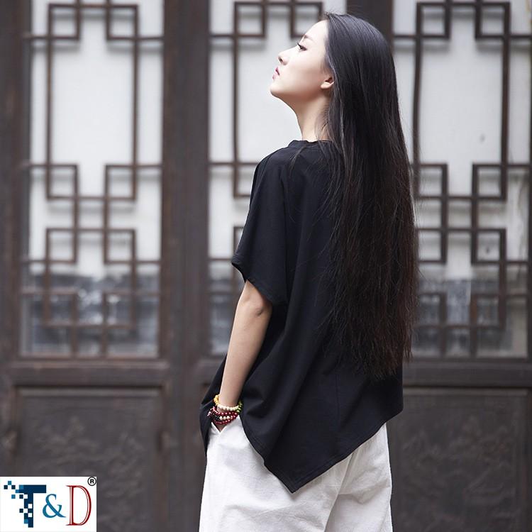 ÁO KIỂU NỮ CÁNH DƠI VẠT XÉO