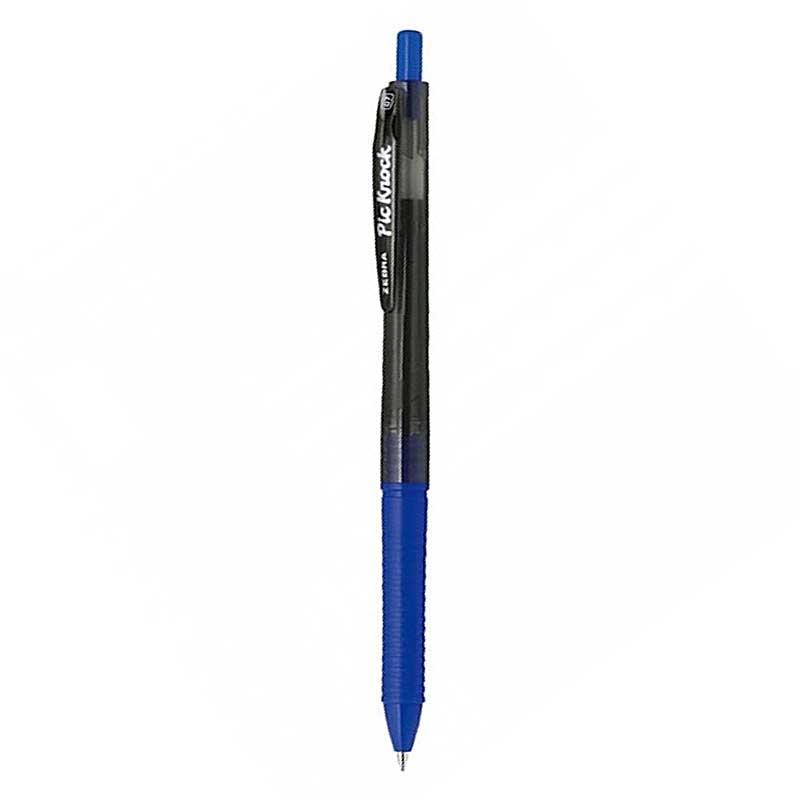 Viết Bi Zebra Pic Knock 0.7mm - Màu Xanh