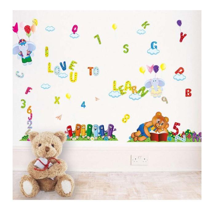 Decal trang trí vui học tiếng anh