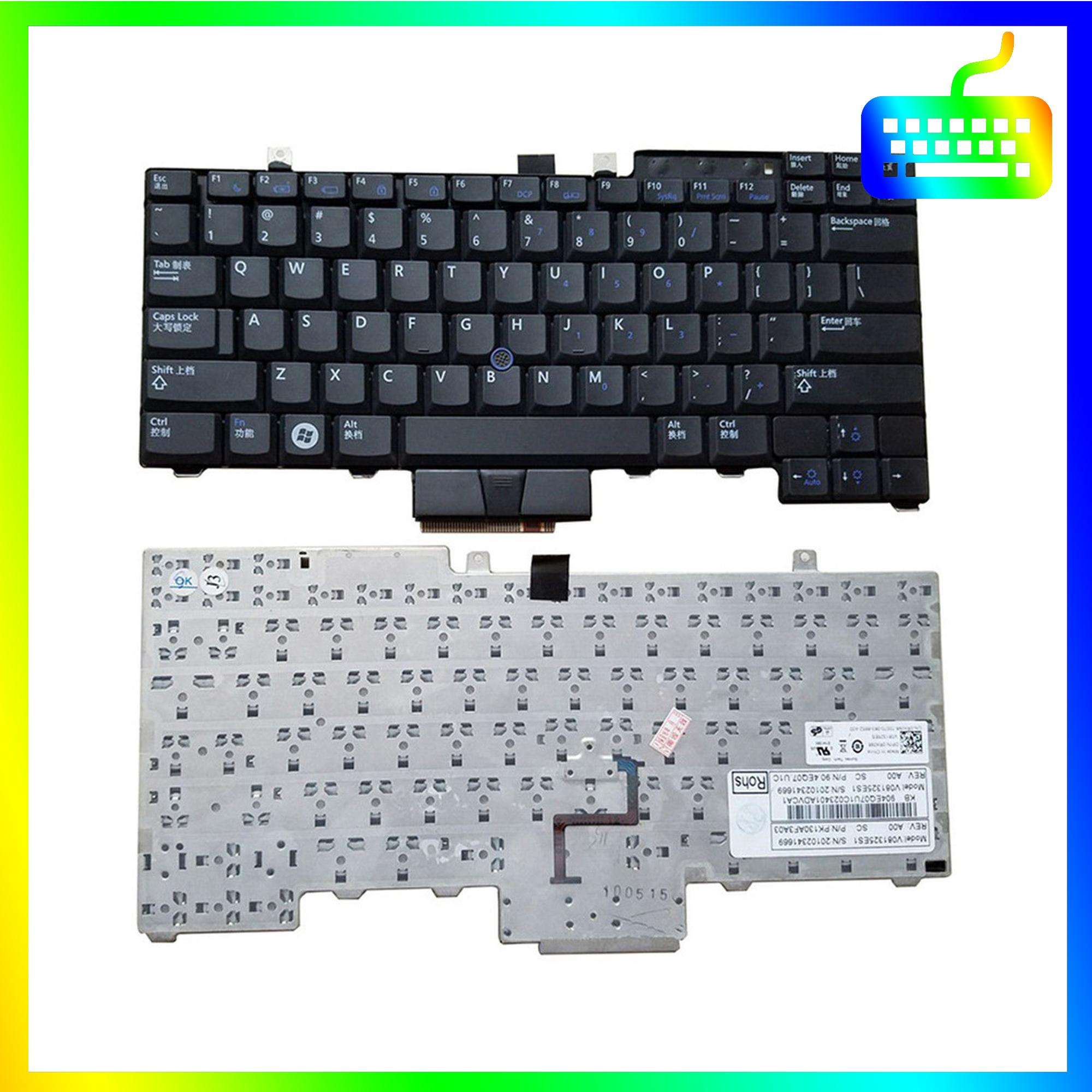Bàn phím dành cho laptop Dell Latitude E6400 E6410 E5510 E5400 E6500 E6510 E5500 - Phím Zin - Hàng Chính Hãng