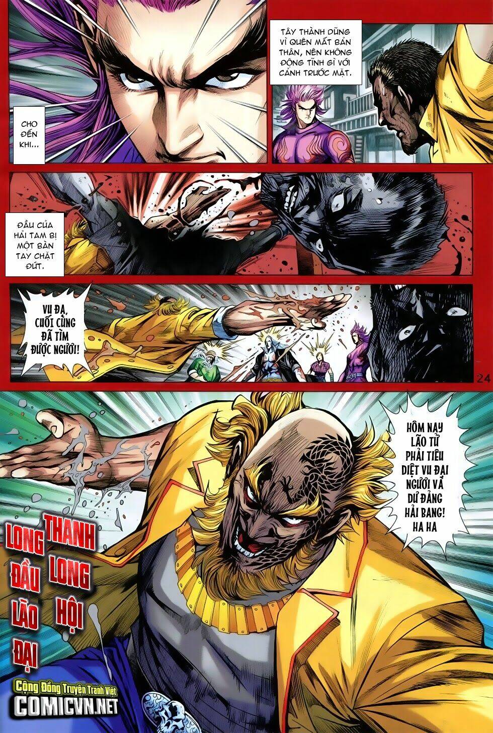 tân tác long hổ môn chapter 745 24