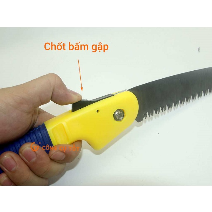 Cưa gỗ cưa cành cán gập cao cấp tiện dụng dễ dàng mang theo độ dài 210mm