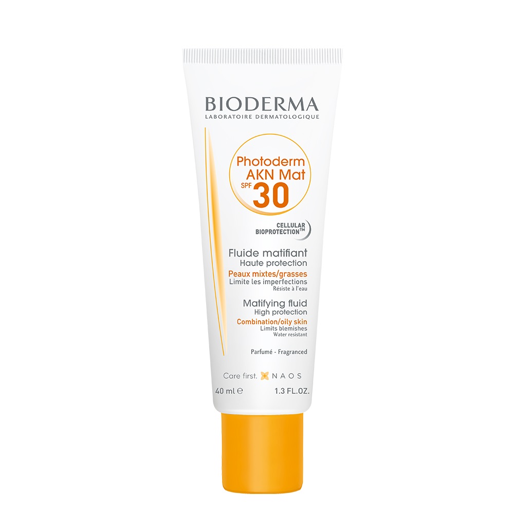 Kem Chống Nắng Cho Da Hỗn Hợp Và Da Dầu Bioderma Photoderm AKN Mat SPF30 40ml