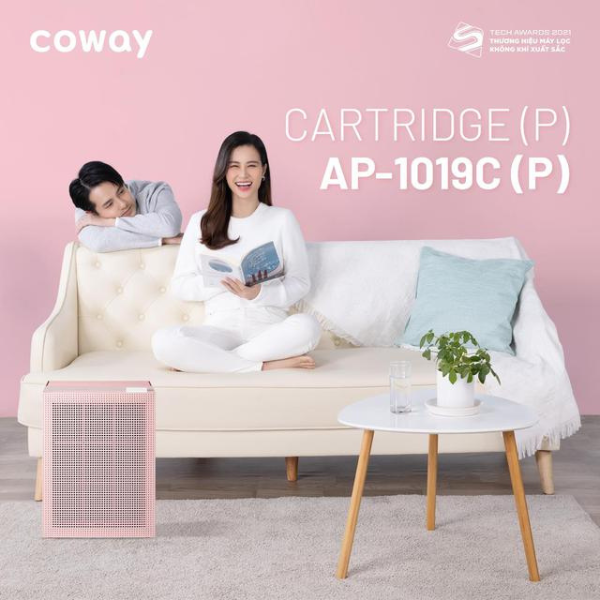 Máy lọc không khí Coway Cartridge AP-1019C - Hàng chính hãng