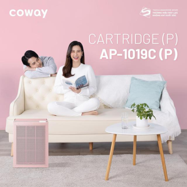 Máy lọc không khí Coway Cartridge (P) AP-1019C (P) - Hàng chính hãng