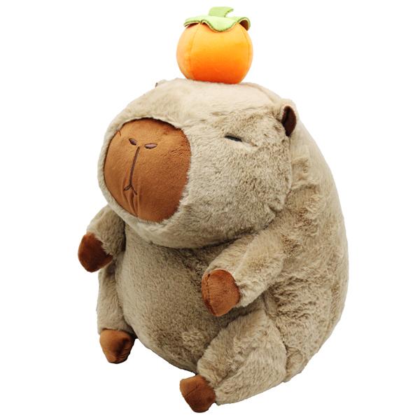 Thú Bông Capybara Đính Trái Cam 40 cm - ZooZoo 40310