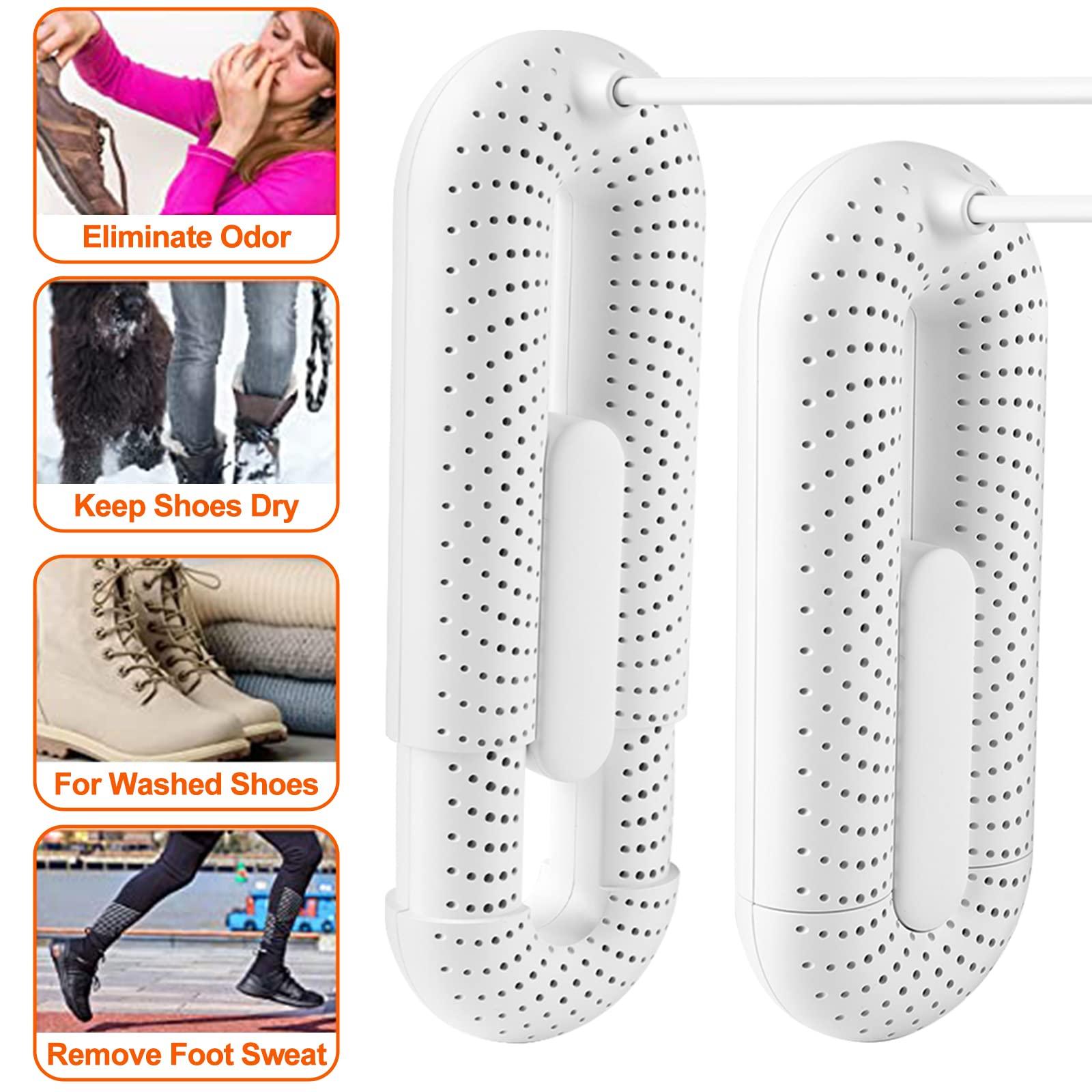 Máy sấy giày bằng điện, máy sấy giày cầm tay với 3 bộ hẹn giờ Modi cho giày, máy sấy giày có thể điều chỉnh 360ª sấy cho giày, giày trượt tuyết, găng tay, vớ vào mùa đông