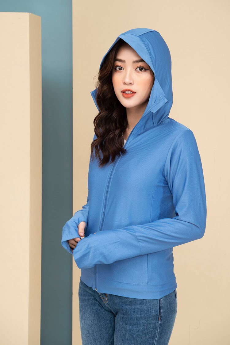 ÁO CHỐNG NẮNG CUỘN TÚI CHO NỮ chống tia uv - bảo vệ da