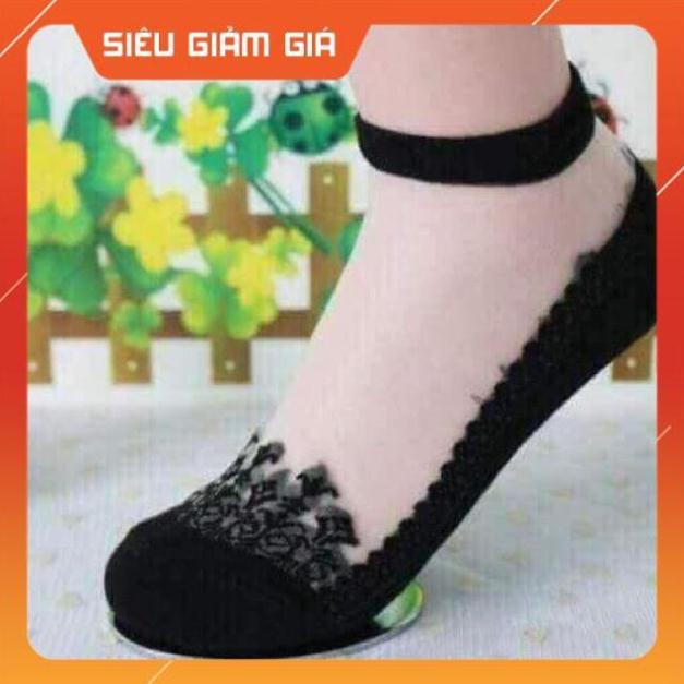 Set 10 Đôi Tất Hài Ren Công Chúa Hàng Loại 1