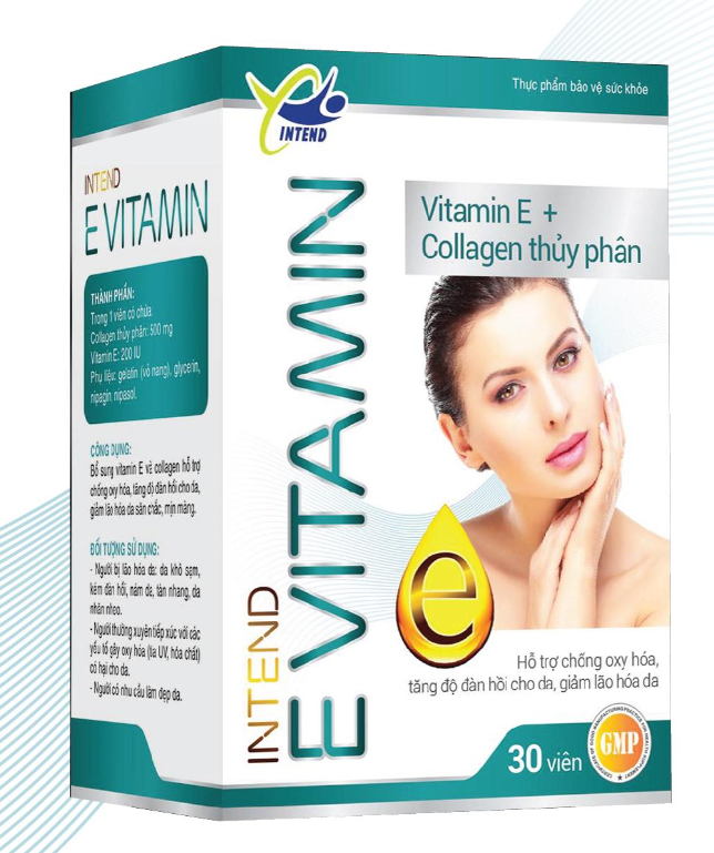 INTEND Vitamin E trắng da chống lão hóa