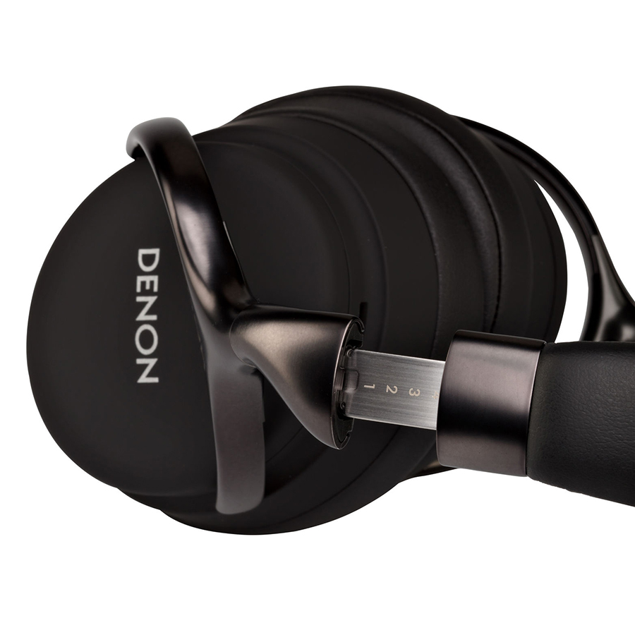 Tai Nghe Có Dây Chụp Tai On-ear Denon AHD1200BK - Hàng Chính Hãng