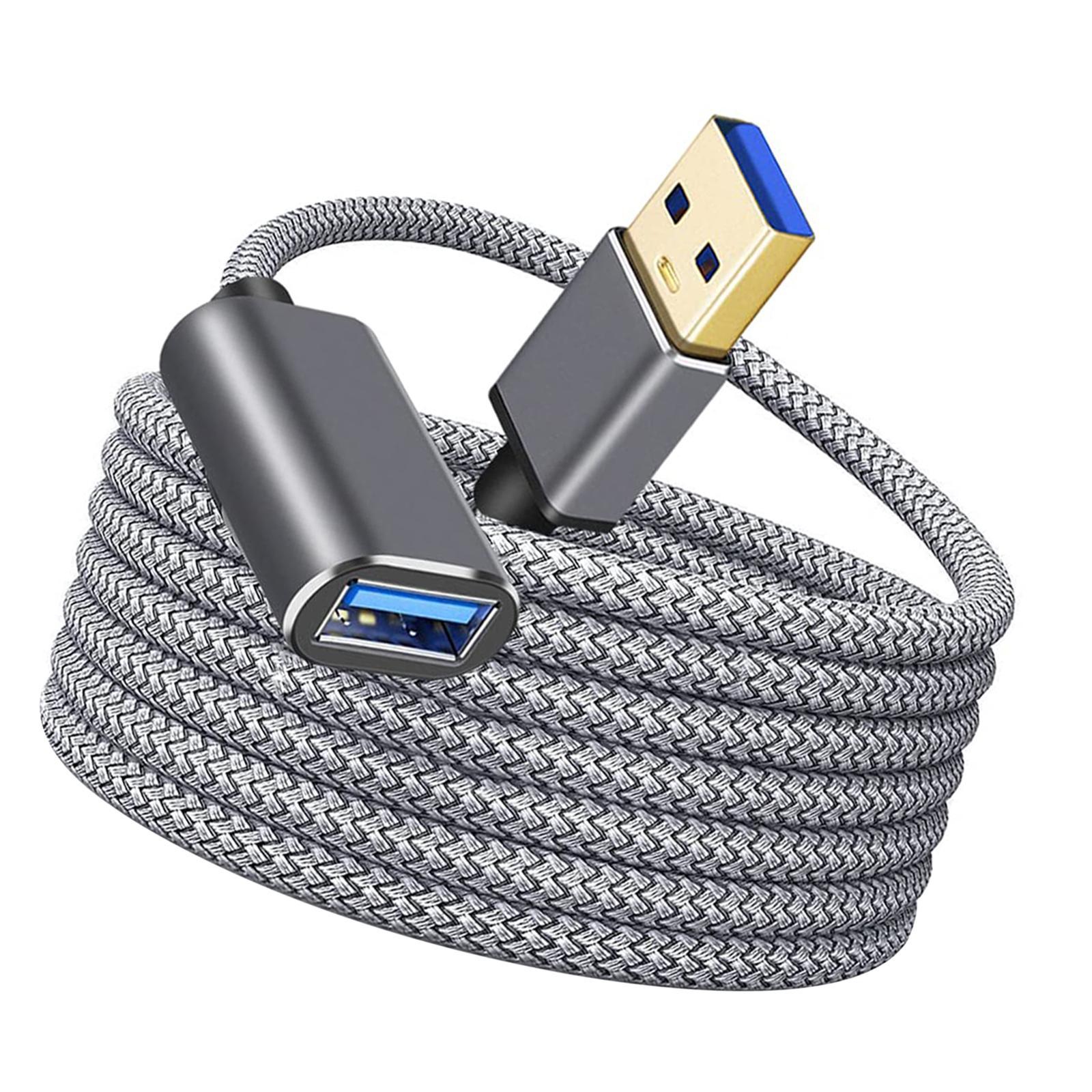 USB 3.0 Extension Cable Portable Extension Cord Durable Data Transfer
