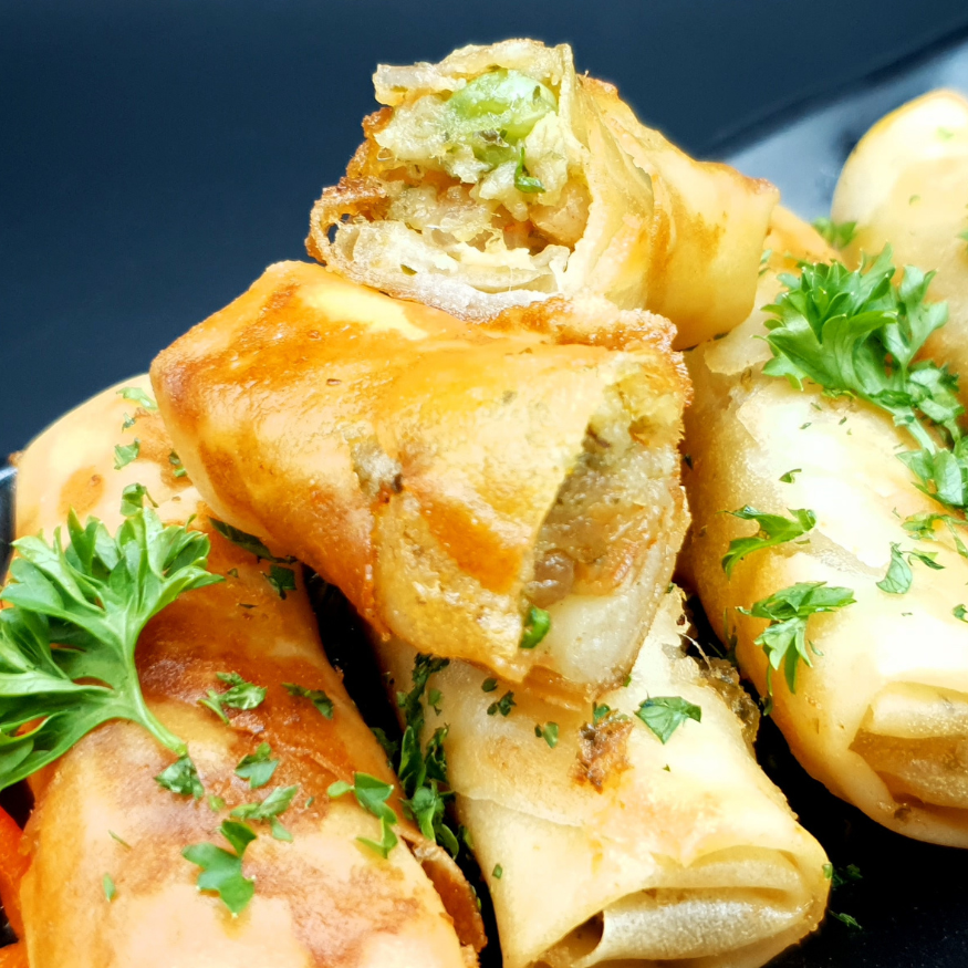 Chả Giò Tôm Cà Ri Thái Xanh 400gr