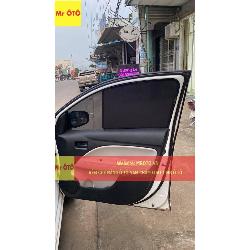 Rèm Che Nắng Xe Mitsubishi Attrage Loại 1. Cam Kết Vải Dày, Chuẩn Khít Theo Xe