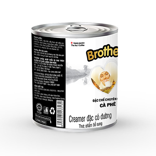 Sữa đặc có đường Brothers 390gr