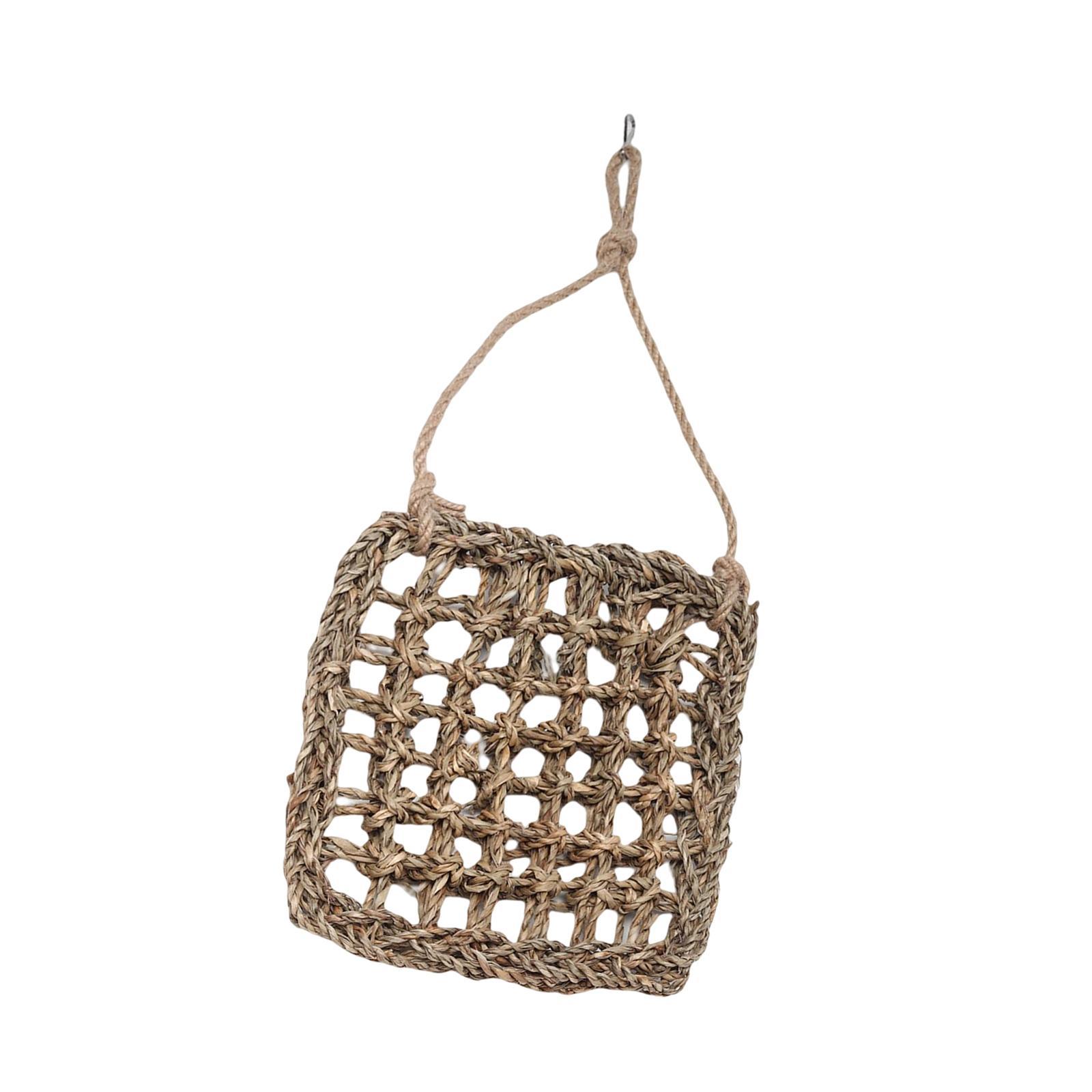 Climbing Ladder Hammock Activity Toy Bird Climbing Net for Finches Parakeets S