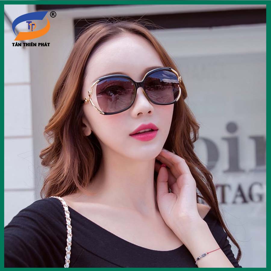 Kính nữ chống tia UV - Kính mát nữ KÈM hộp khăn lau