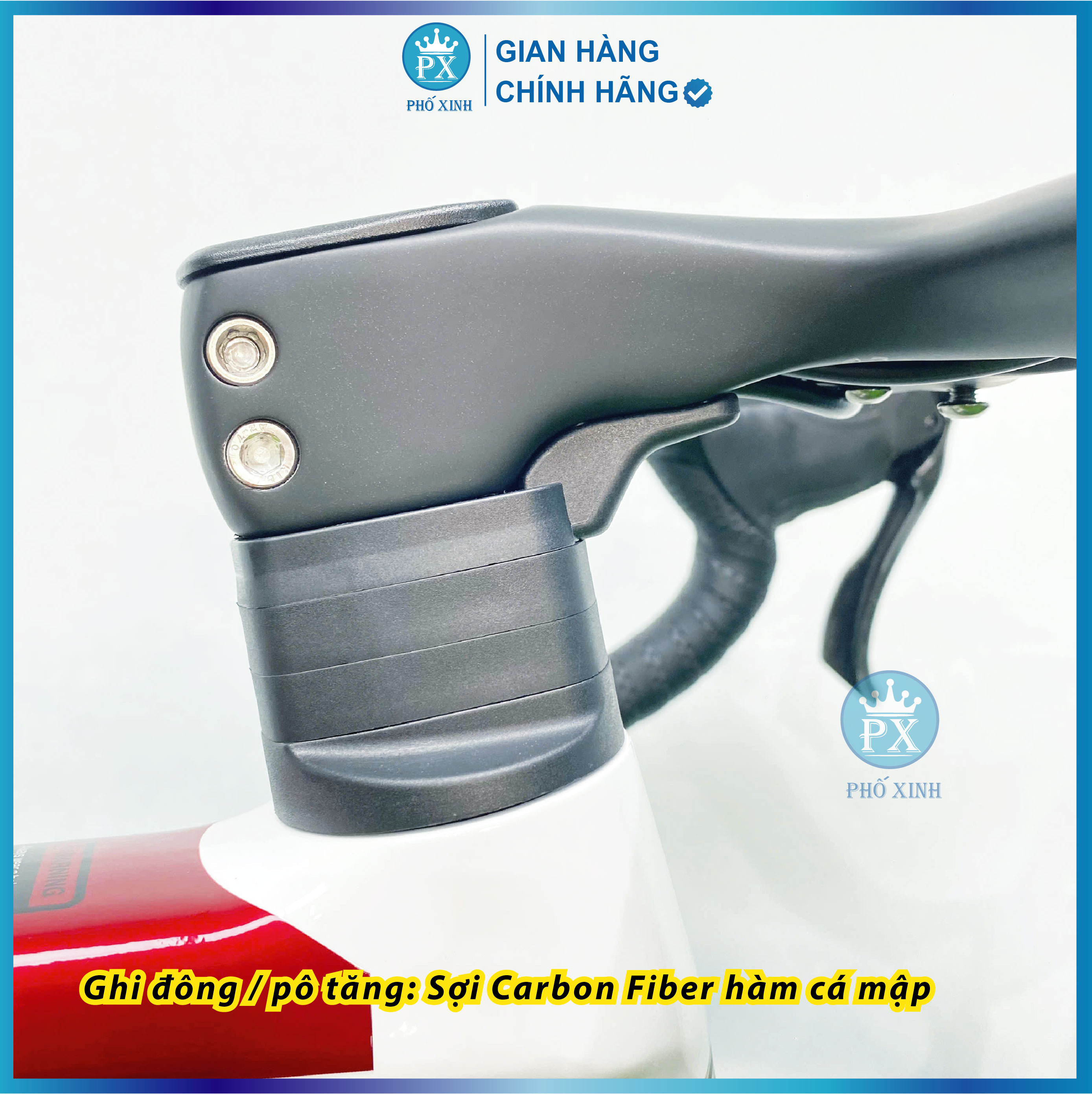 Xe đạp Twitter R5 Pro RS-24S FULL 6 món Carbon
