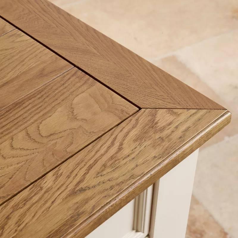 Bàn Làm Việc Shutter Gỗ Sồi Ibie OTDSHUO - Trắng